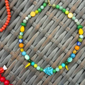 Collar colorido pez